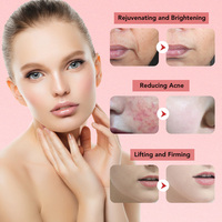 Urządzenia lifting twarzy 7 w 1 EMS RF mikroprądowe odmładzanie skóry masażer twarzy terapia światłem Anti-Aging aparatura do pielęgnacji zmarszczek 4